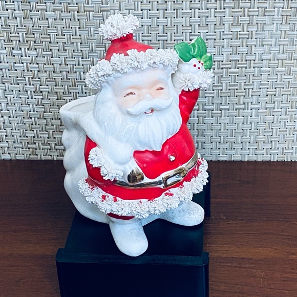 Ruebens Original Other - 🎄🌟HP🌟VTG 1950s Spaghetti Santa Planter Vase Japan